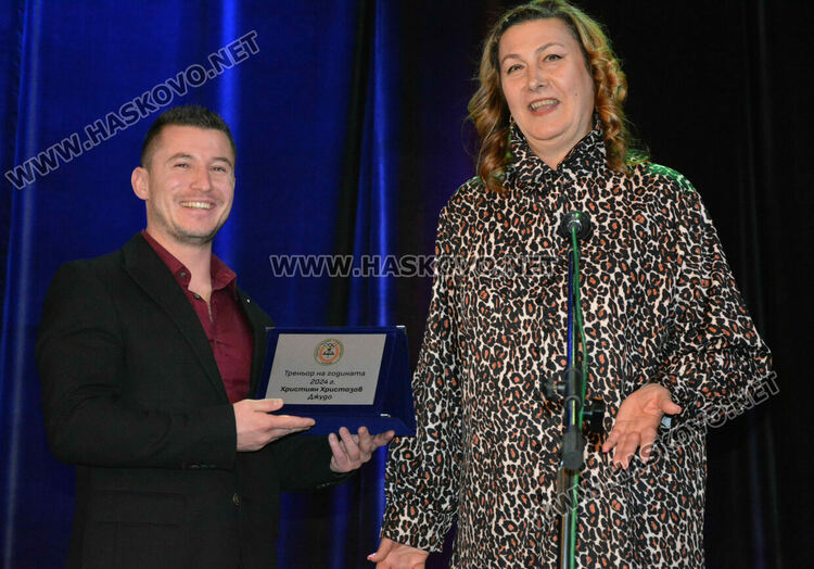 Владимир Тодоров е спортист № 1 на спортното училище в Хасково