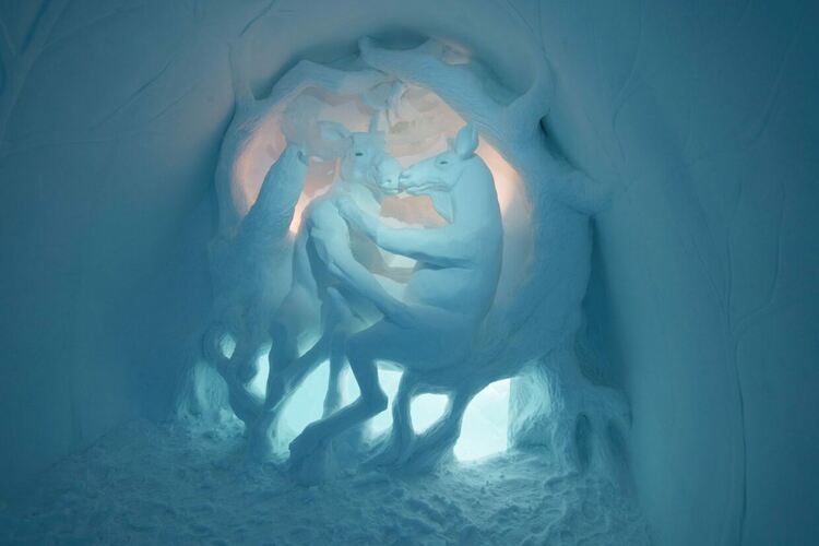 Хотел, направен изцяло от лед, отвори врати в Лапландия