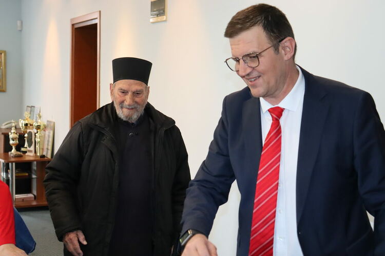 Почетните граждани на Хасково на предпразнична среща в Общината