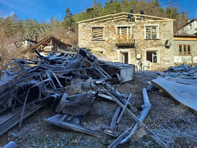 Стартира мащабна дарителска акция за подпомагане на пострадало при пожар семейство в Мадан