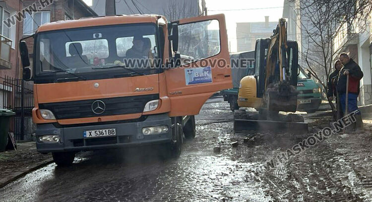 ВиК разкопа „Драгойна“ заради поредна авария, спряха водата в района