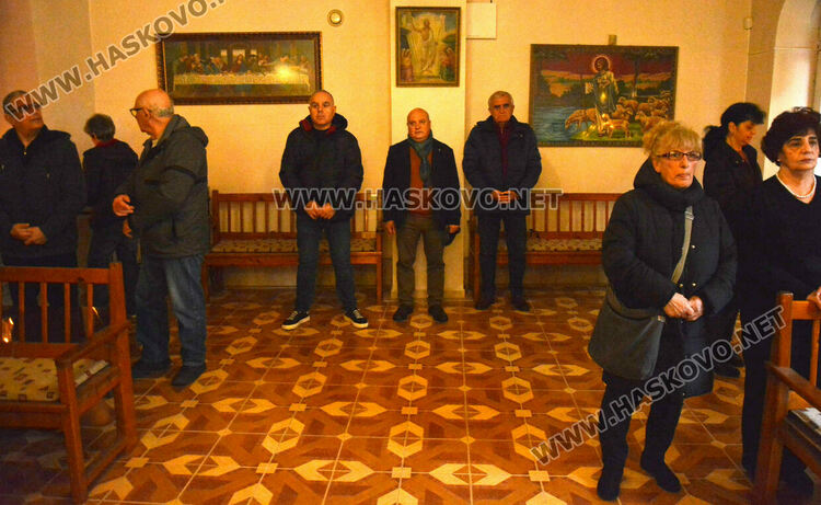 Курбан и литургия за храмовия празник на арменската църква в Хасково