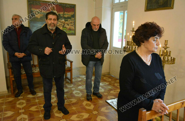 Курбан и литургия за храмовия празник на арменската църква в Хасково