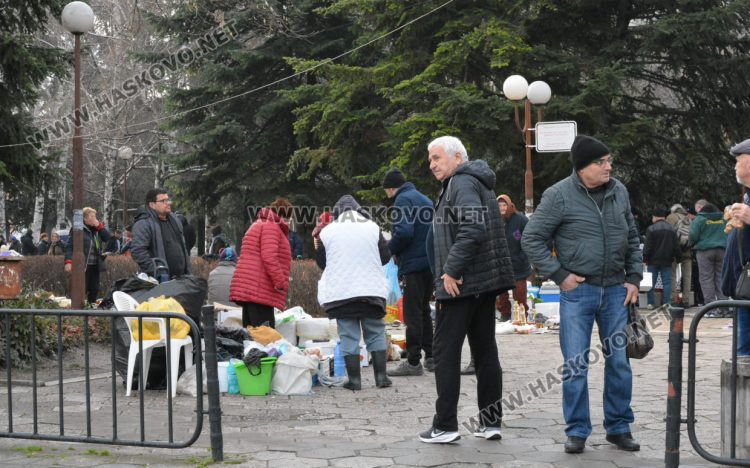 Хасковлии масово тръгнаха на пазар