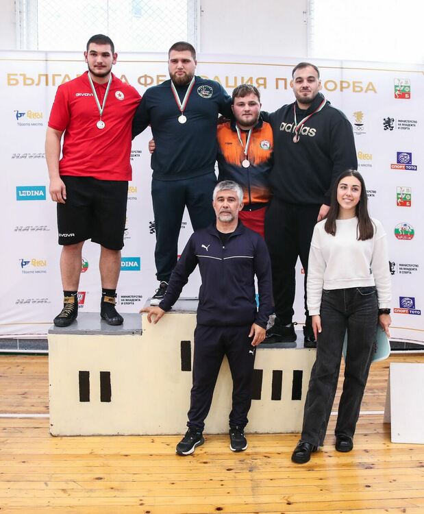 Две титли за „Димитровград“ на шампионата по борба, Мерт Славов със сребърен медал за Хасково