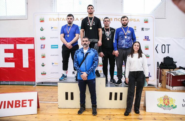 Две титли за „Димитровград“ на шампионата по борба, Мерт Славов със сребърен медал за Хасково