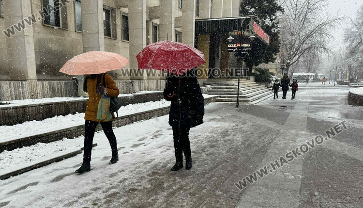 Жълт код за обилен сняг днес