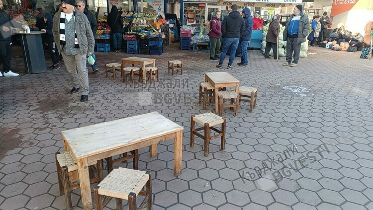 Местата на производителите на Пазара на производителите в Кърджали останаха празни през уикенда