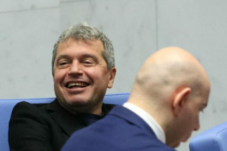 Тошко Йорданов от ИТН по време на днешното парламентарно заседание