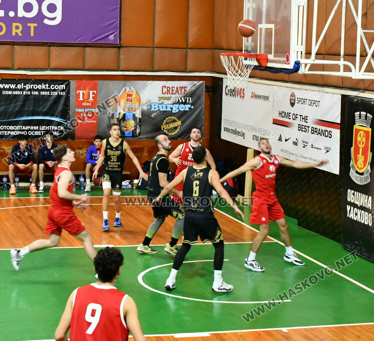 „Хасково Б“ и „Димитровград 2020“ с победи в баскетболното първенство