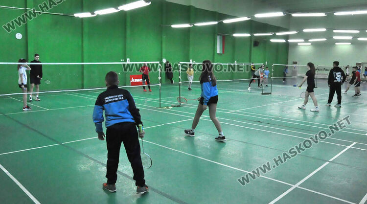 Хасково е домакин на зонално първенство по бадминтон