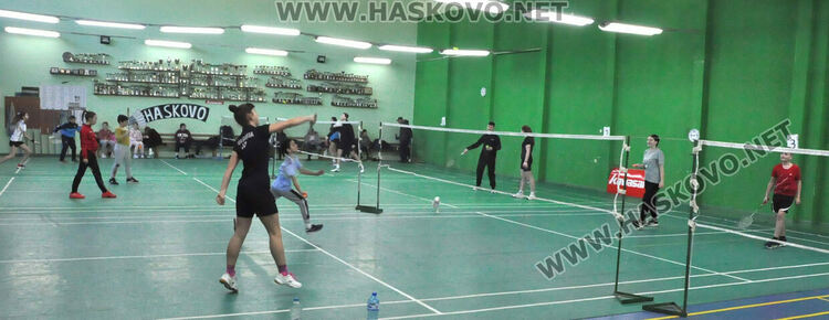 Хасково е домакин на зонално първенство по бадминтон
