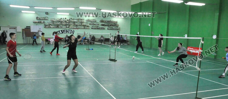 Хасково е домакин на зонално първенство по бадминтон