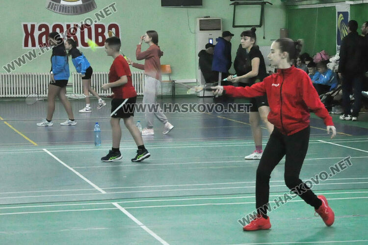 Хасково е домакин на зонално първенство по бадминтон