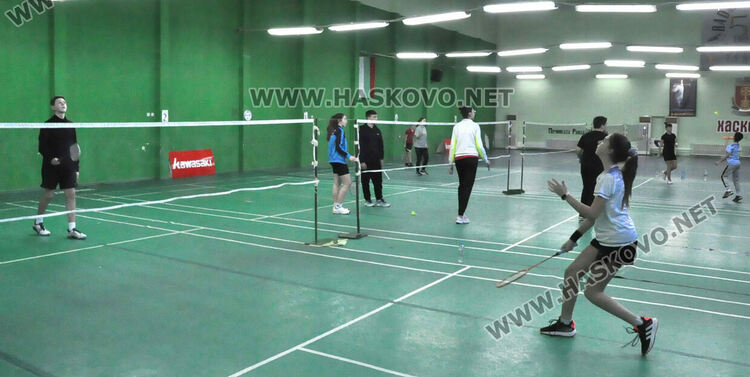 Хасково е домакин на зонално първенство по бадминтон