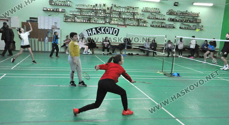 Хасково е домакин на зонално първенство по бадминтон