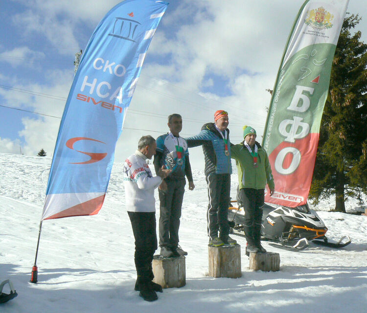 5 медала за състезателите на „Компас 1994“ на Държавното първенство по ски ориентиране