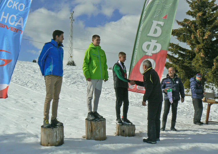 5 медала за състезателите на „Компас 1994“ на Държавното първенство по ски ориентиране