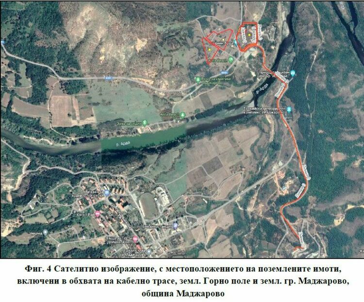 Завоят на река Арда - сивото поле е площта на бъдещия фотоволтаичен парк снимка и графика Мediapool