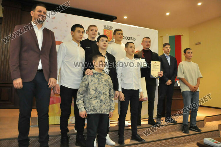 Отборът по джудо за юноши младша възраст спечели отличието “Отбор на годината”