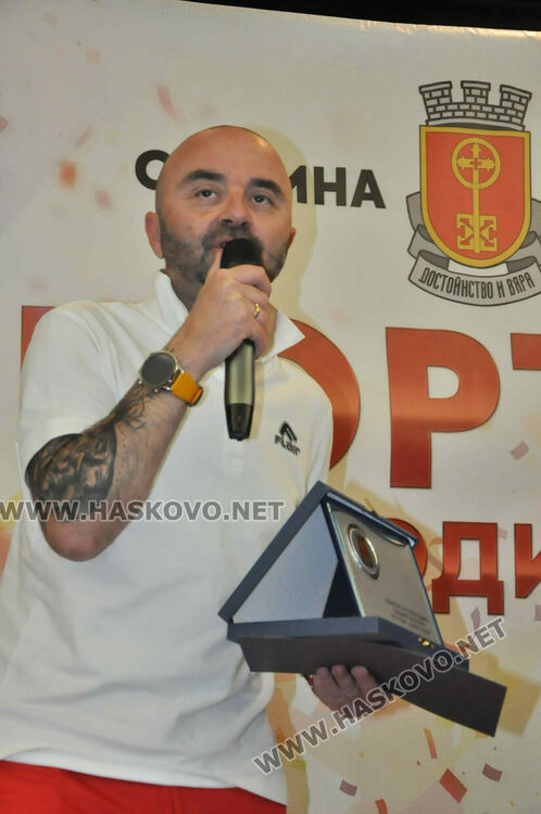 Георги Пеев - носител на отличието “Силна воля”