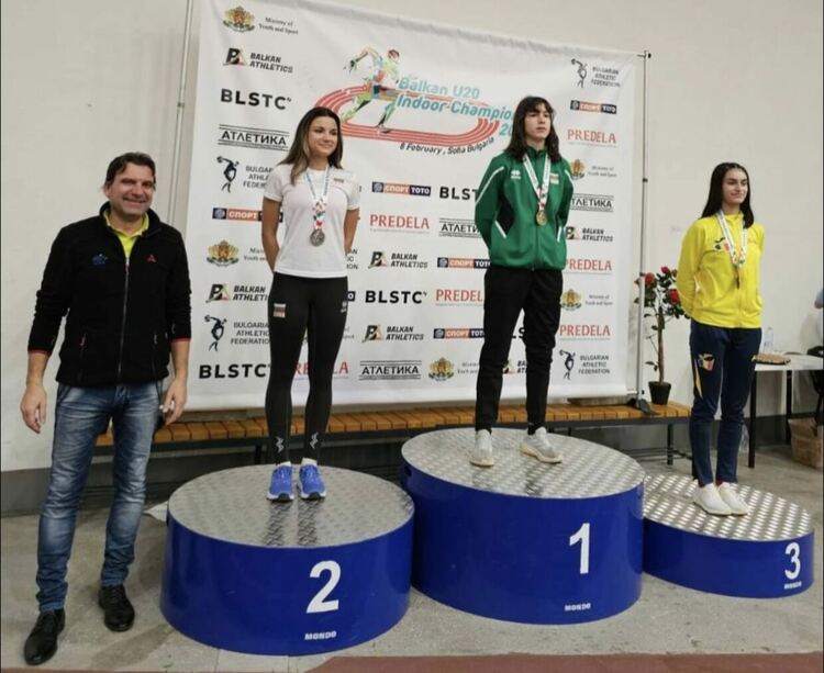 Ирен Саръбоюкова е балканска шампионка в скока на височина