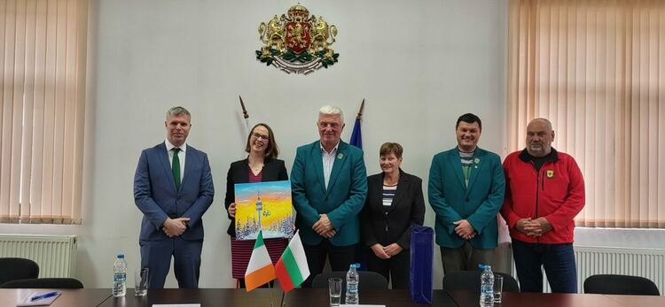 Кметът на Община Чепеларе Боран Хаджиев се срещна с ирландския посланик Н. Пр. Катрин Банън