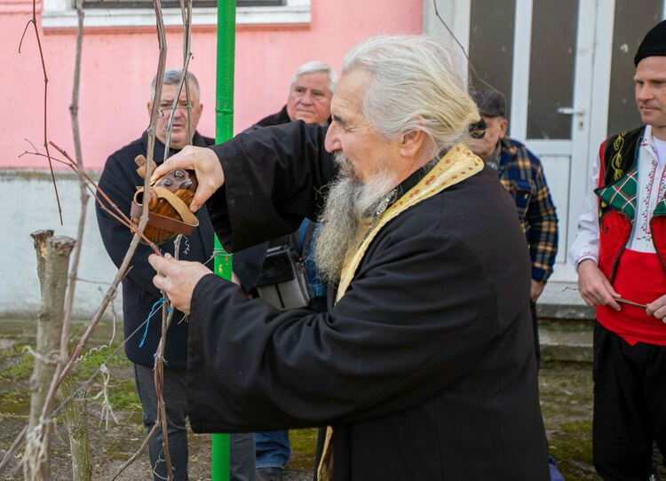 Зарязаха и благословиха лозята край Гарваново и Сусам