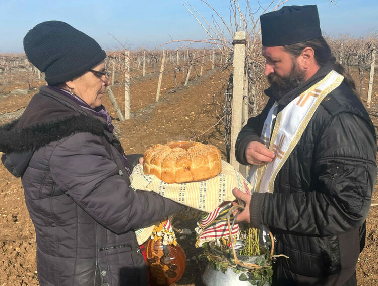 Зарязаха и благословиха лозята край Гарваново и Сусам