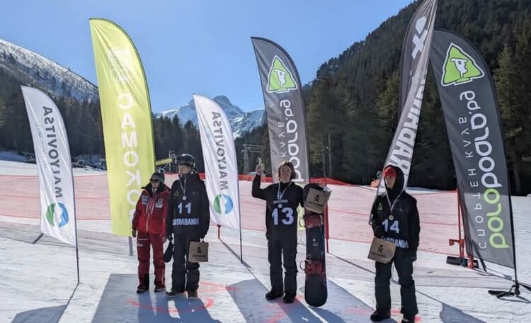 Смолянчанин стана трети за Купа “Бороборд” по сноуборд в Мальовица