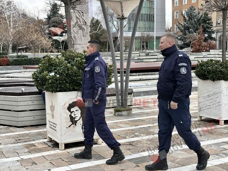 пешеходни полицейски патрули в Димитровград