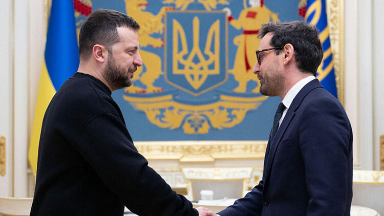 Володимир Зеленски и Стефан Сежурне
