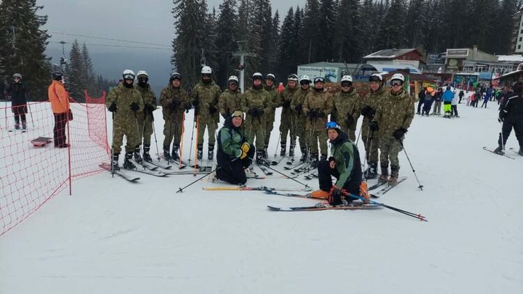 Съвместна подготовка между 101-ви Алпийски полк и румънските въоръжени сили