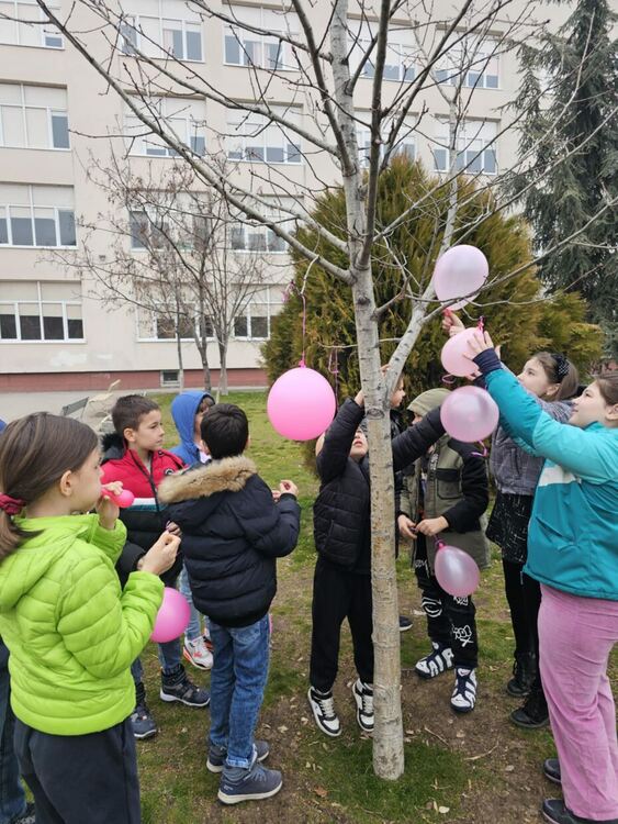 Международният ден на розовата фланелка в ОУ „Алеко Константинов“ – Димитровград
