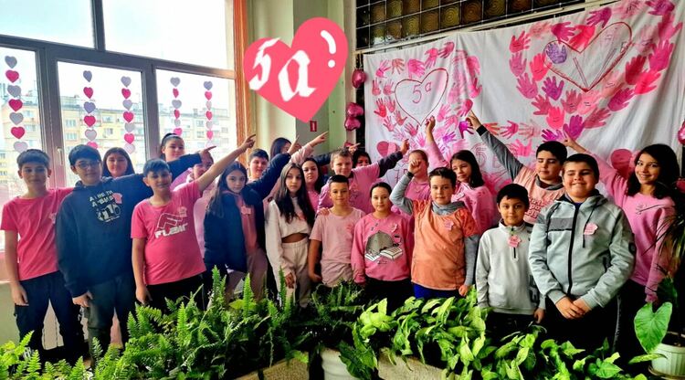 Международният ден на розовата фланелка в ОУ „Алеко Константинов“ – Димитровград