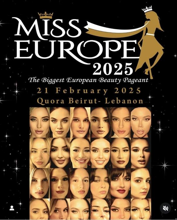 Симона Петрова е трета в конкурса Мис Европа в Бейрут