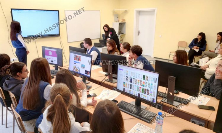 Открит урок по „Иновации в действие“ изнесоха в ПГТ „Александър Паскалев“ 