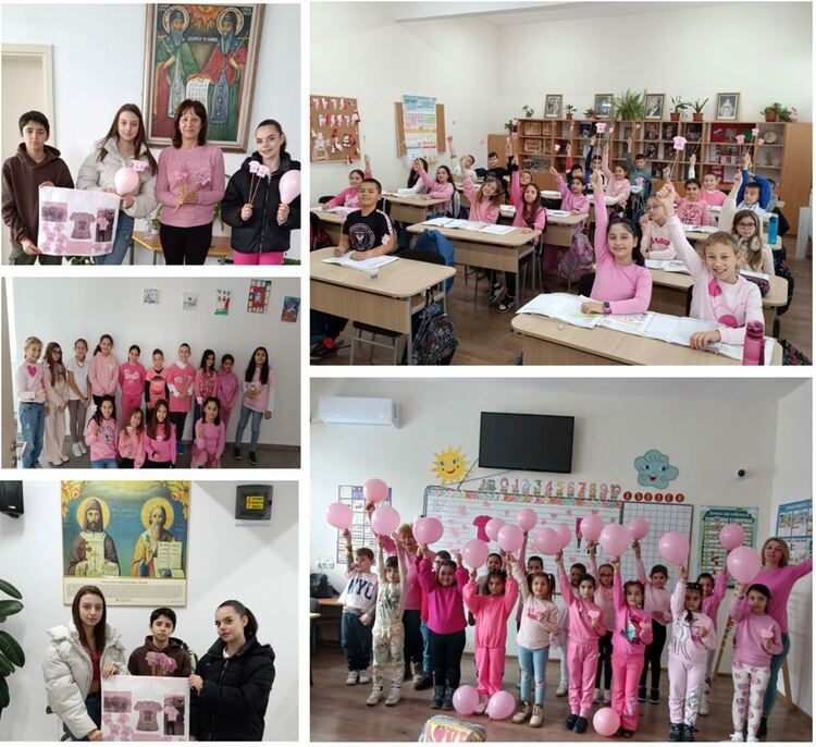 Ден на розовата фланелка в ОУ"Св.св.Кирил и Методий"в Кърджали