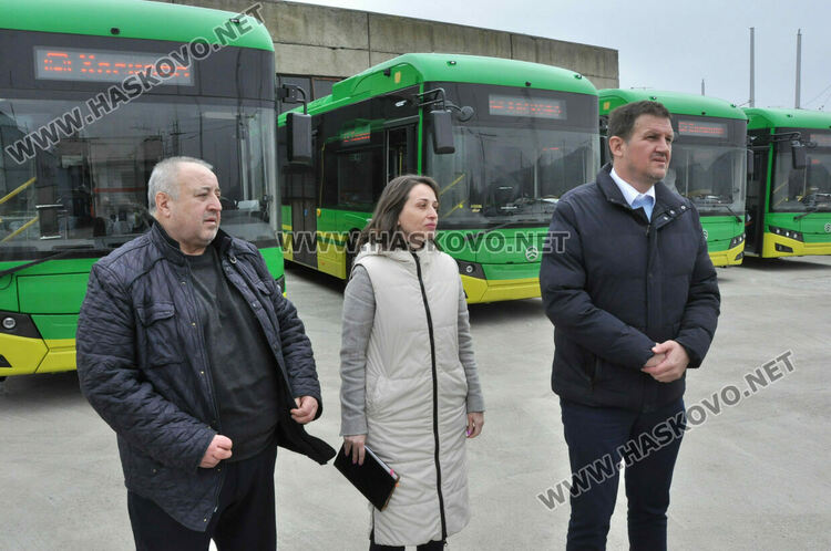 Нови 6 електрически автобуса тръгват скоро по линии 2,3 и 5 в Хасково