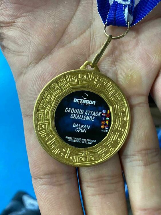 Радослав Русев е вицебалкански шампион по граплинг от турнир в Солун