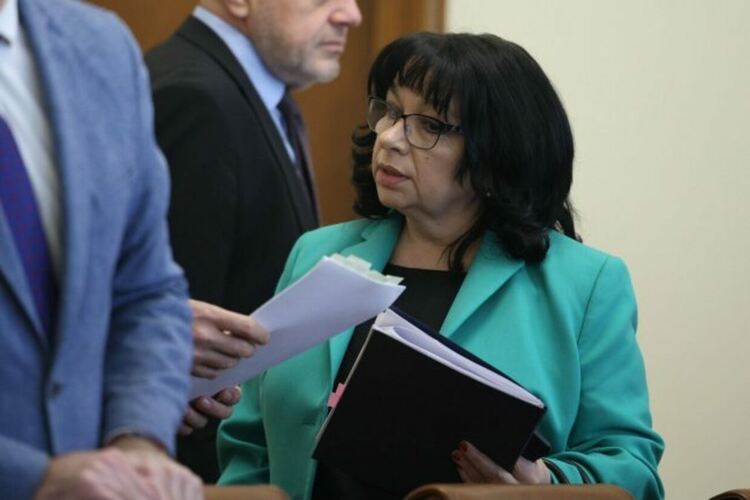 Финансовият министър Теменужка Петкова