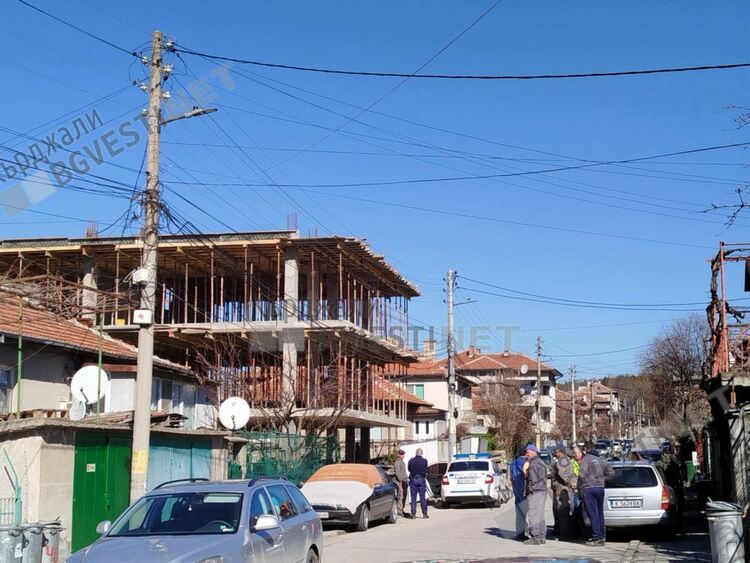 Работник падна от строителен обект в кв.“Студен кладенец“