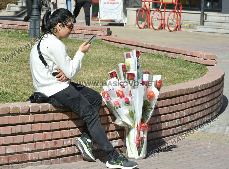 8-9 лева достигна розата в Хасково за 8-ми март