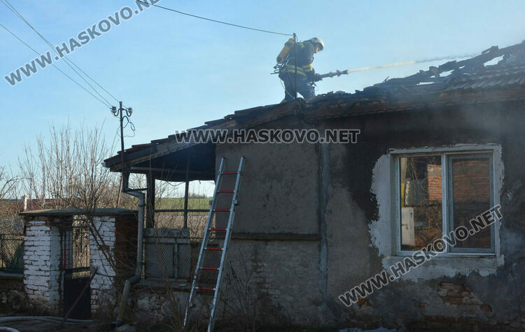 Изгоря къща в „Болярово“