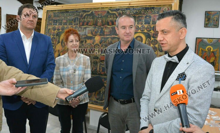 Хасково получи уникална йерусалимия и други артефакти, спасени от Агенция „Митници“  