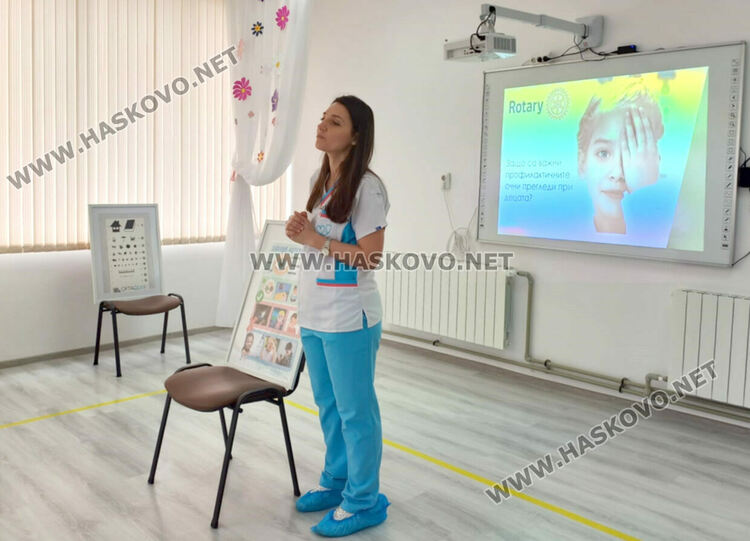 Близо 400 деца от Хасково преминаха очни прегледи, 10% от тях са със зрителни проблеми