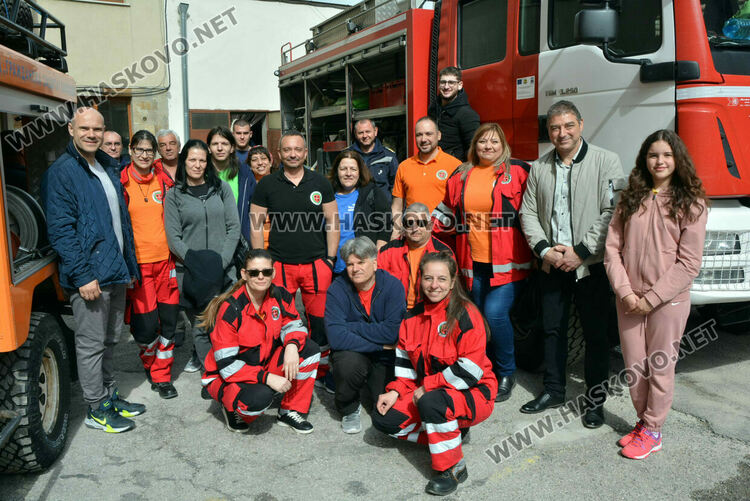 Пожарната в Хасково обучава граждани на реакции в случаи на горски пожари 