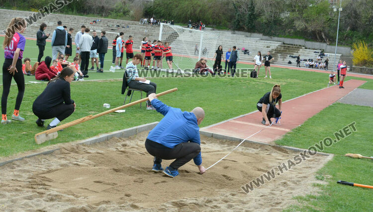 Хасково бе домакин на областния кръг от ученическите игри по лека атлетика