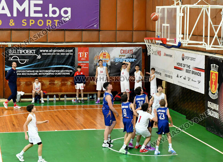 Юношите на баскетболния „Хасково“ с домакинска победа над БК „Сливен“