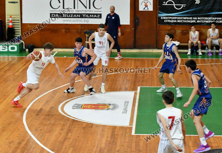 Юношите на баскетболния „Хасково“ с домакинска победа над БК „Сливен“